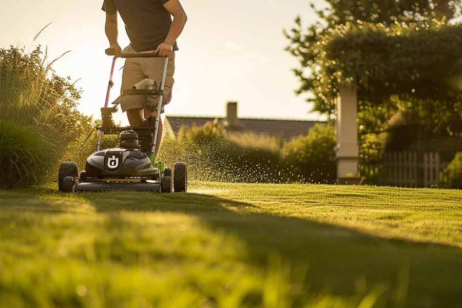 best battery push mowers