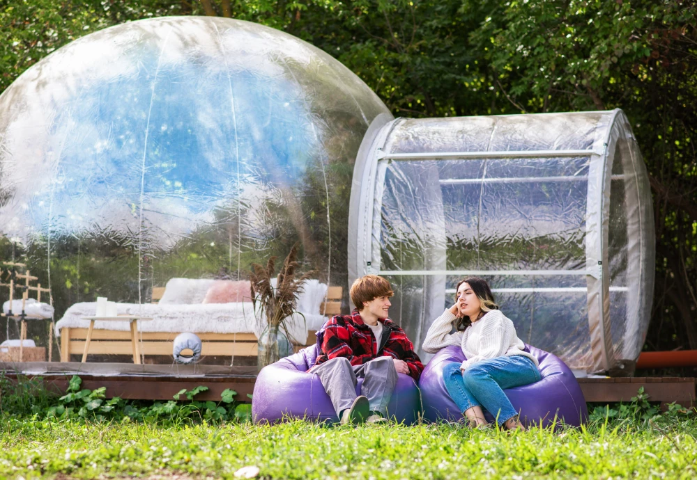 bubble tent dome